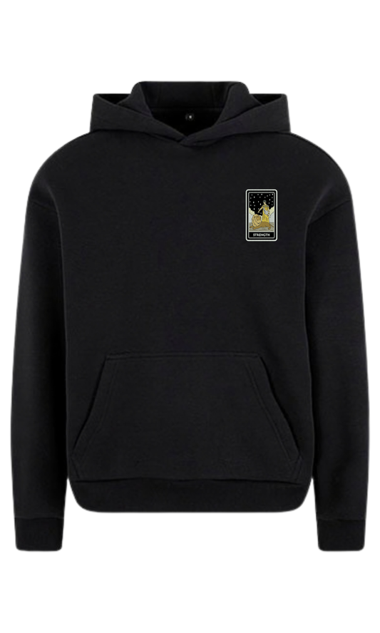 STRENGTH TAROT PATCH HOODIE