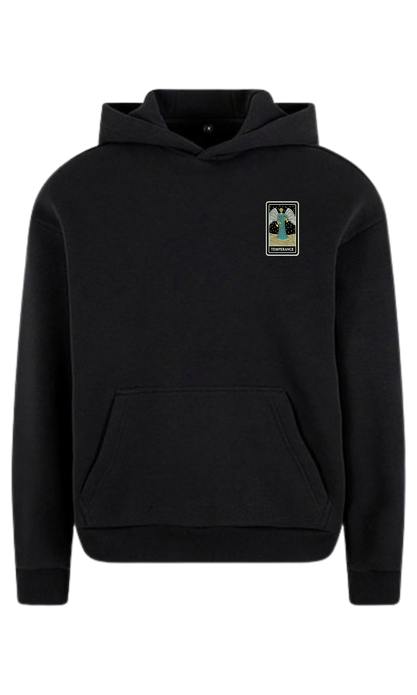 TEMPERANCE TAROT PATCH HOODIE