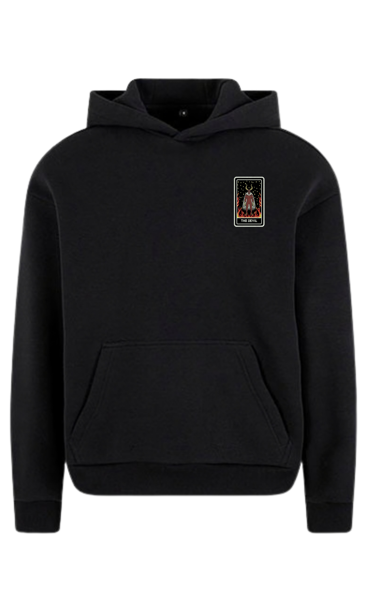 THE DEVIL TAROT PATCH HOODIE
