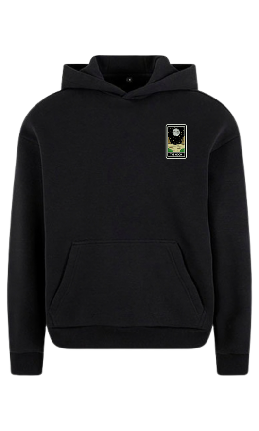 THE MOON TAROT PATCH HOODIE